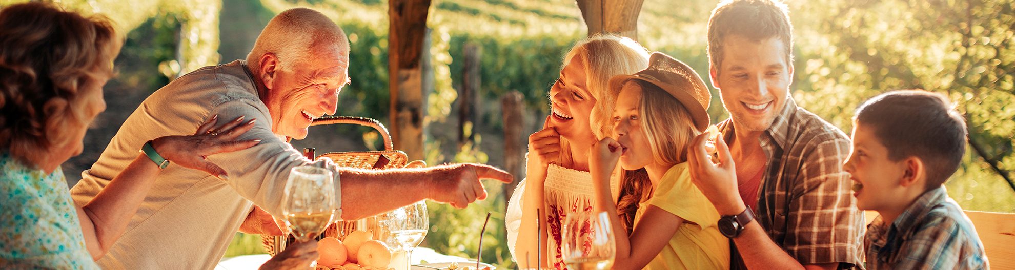 Family Outdoor Dinner